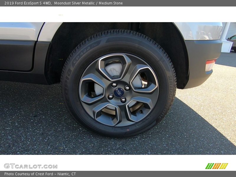Moondust Silver Metallic / Medium Stone 2019 Ford EcoSport S 4WD