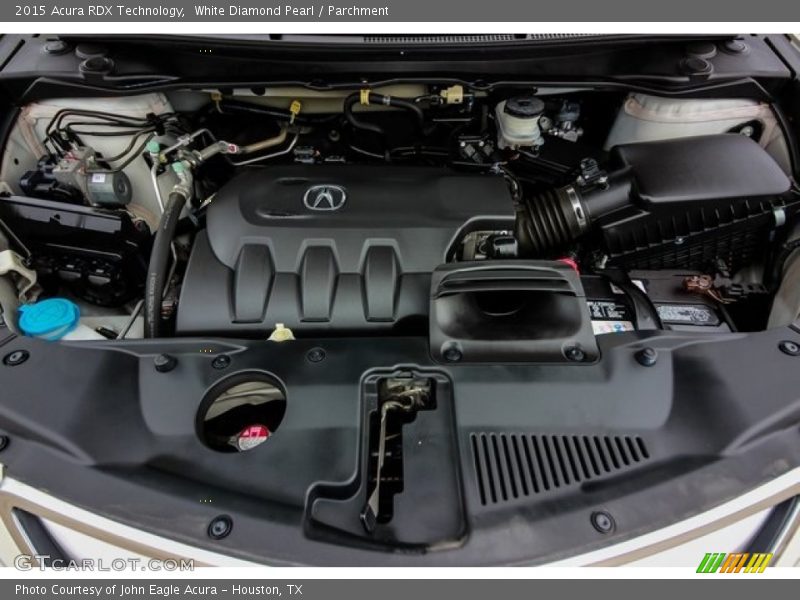 White Diamond Pearl / Parchment 2015 Acura RDX Technology