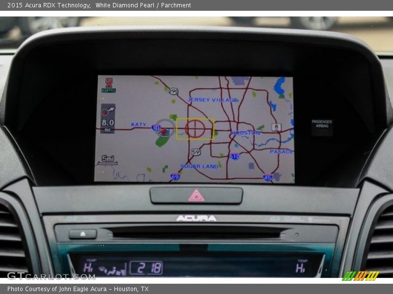 White Diamond Pearl / Parchment 2015 Acura RDX Technology