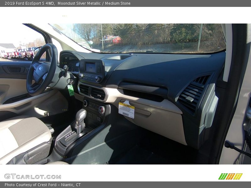 Moondust Silver Metallic / Medium Stone 2019 Ford EcoSport S 4WD