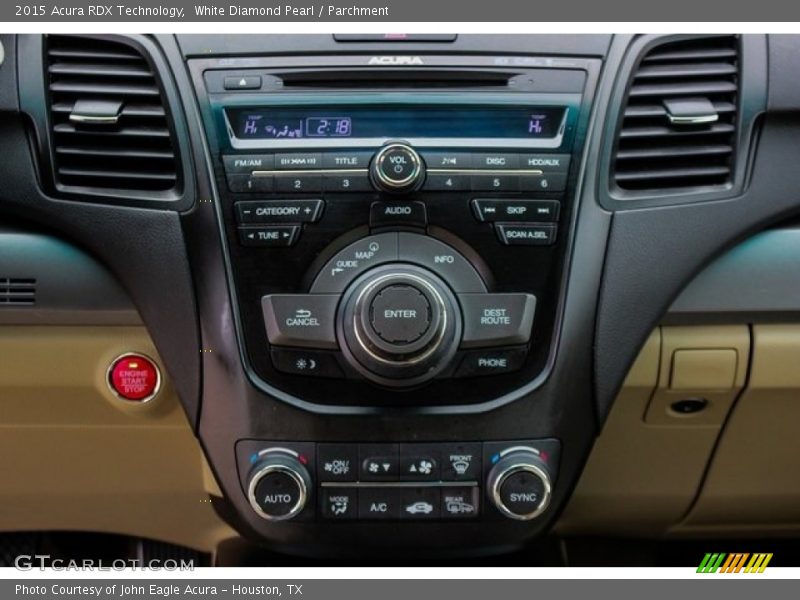 White Diamond Pearl / Parchment 2015 Acura RDX Technology