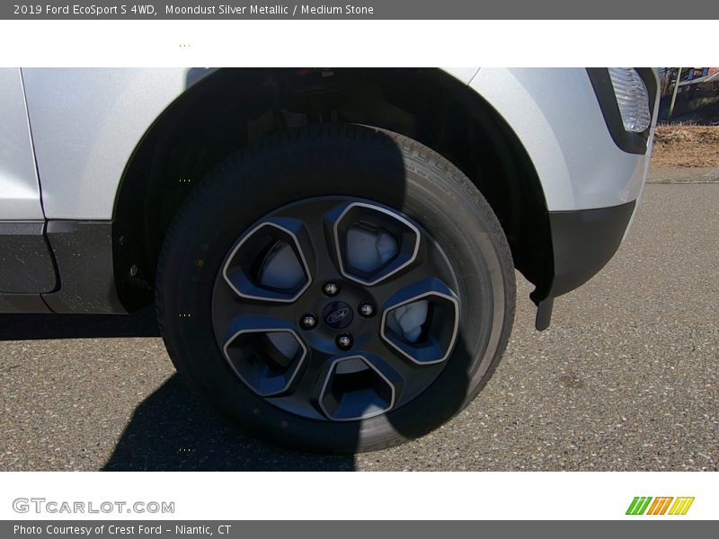 Moondust Silver Metallic / Medium Stone 2019 Ford EcoSport S 4WD