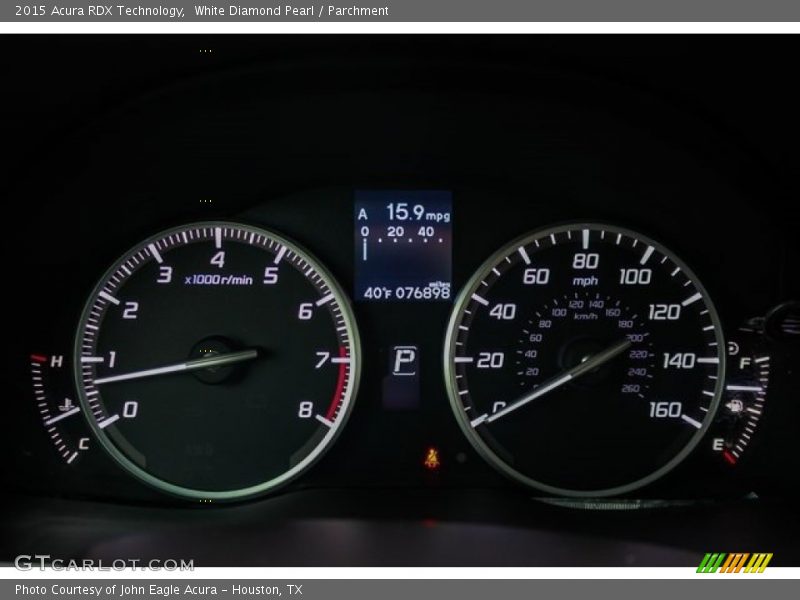 White Diamond Pearl / Parchment 2015 Acura RDX Technology