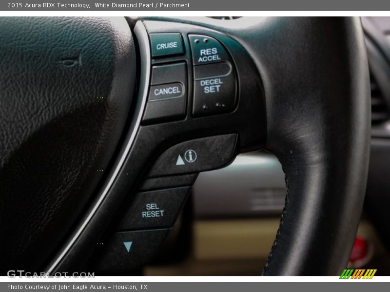 White Diamond Pearl / Parchment 2015 Acura RDX Technology