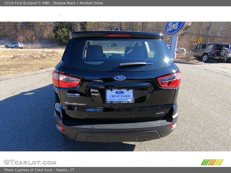 Shadow Black / Medium Stone 2019 Ford EcoSport S 4WD
