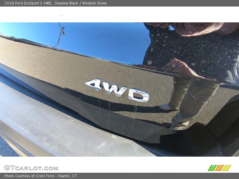 Shadow Black / Medium Stone 2019 Ford EcoSport S 4WD