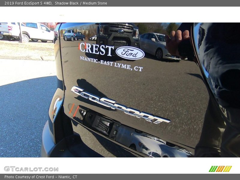 Shadow Black / Medium Stone 2019 Ford EcoSport S 4WD
