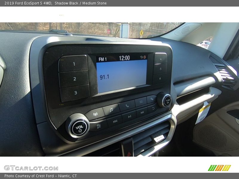 Shadow Black / Medium Stone 2019 Ford EcoSport S 4WD