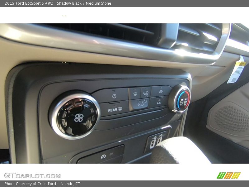 Shadow Black / Medium Stone 2019 Ford EcoSport S 4WD