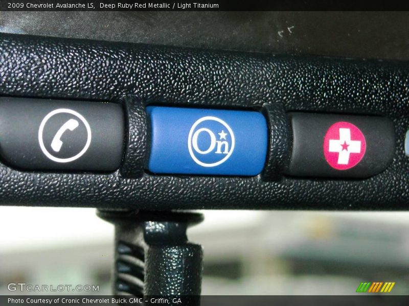 Deep Ruby Red Metallic / Light Titanium 2009 Chevrolet Avalanche LS