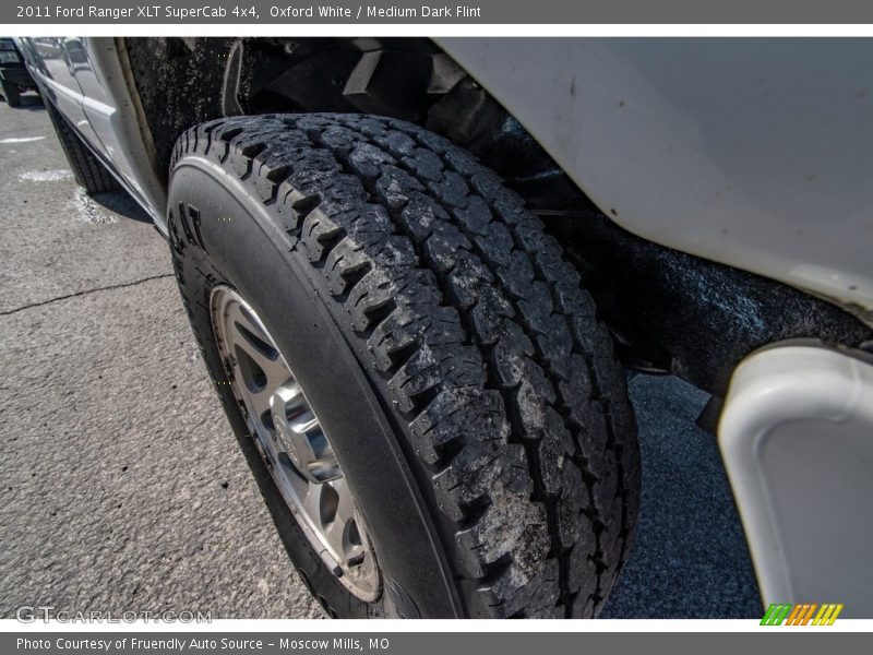 Oxford White / Medium Dark Flint 2011 Ford Ranger XLT SuperCab 4x4