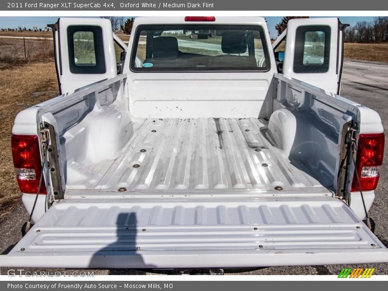 Oxford White / Medium Dark Flint 2011 Ford Ranger XLT SuperCab 4x4