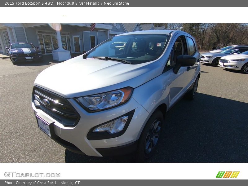 Moondust Silver Metallic / Medium Stone 2019 Ford EcoSport S 4WD