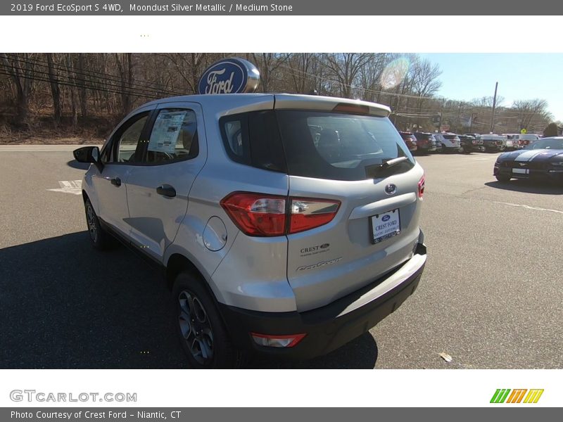 Moondust Silver Metallic / Medium Stone 2019 Ford EcoSport S 4WD