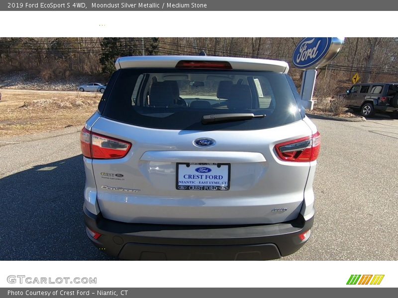 Moondust Silver Metallic / Medium Stone 2019 Ford EcoSport S 4WD