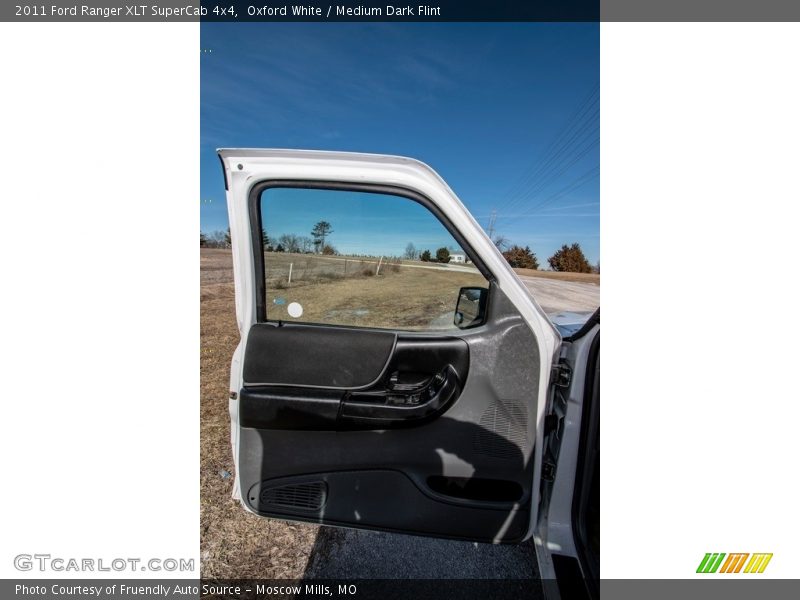 Oxford White / Medium Dark Flint 2011 Ford Ranger XLT SuperCab 4x4