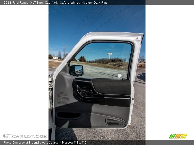 Oxford White / Medium Dark Flint 2011 Ford Ranger XLT SuperCab 4x4