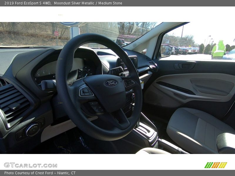 Moondust Silver Metallic / Medium Stone 2019 Ford EcoSport S 4WD