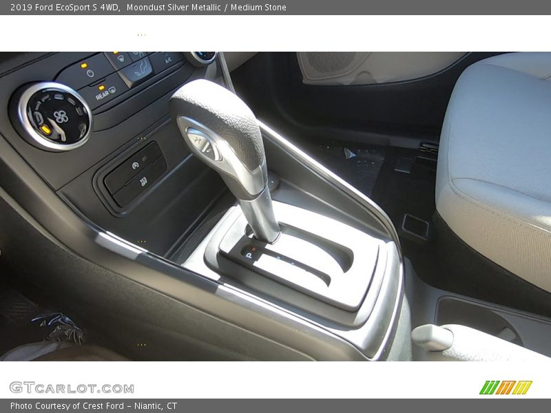 Moondust Silver Metallic / Medium Stone 2019 Ford EcoSport S 4WD