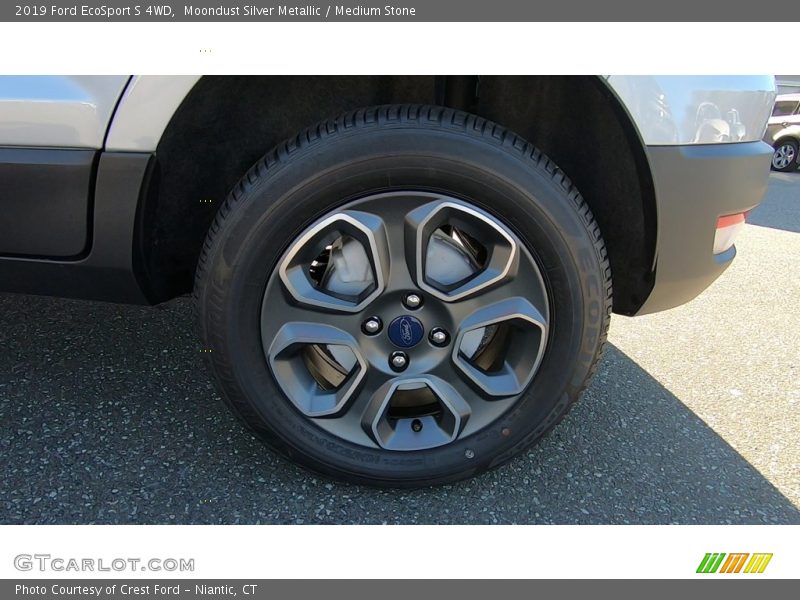 Moondust Silver Metallic / Medium Stone 2019 Ford EcoSport S 4WD