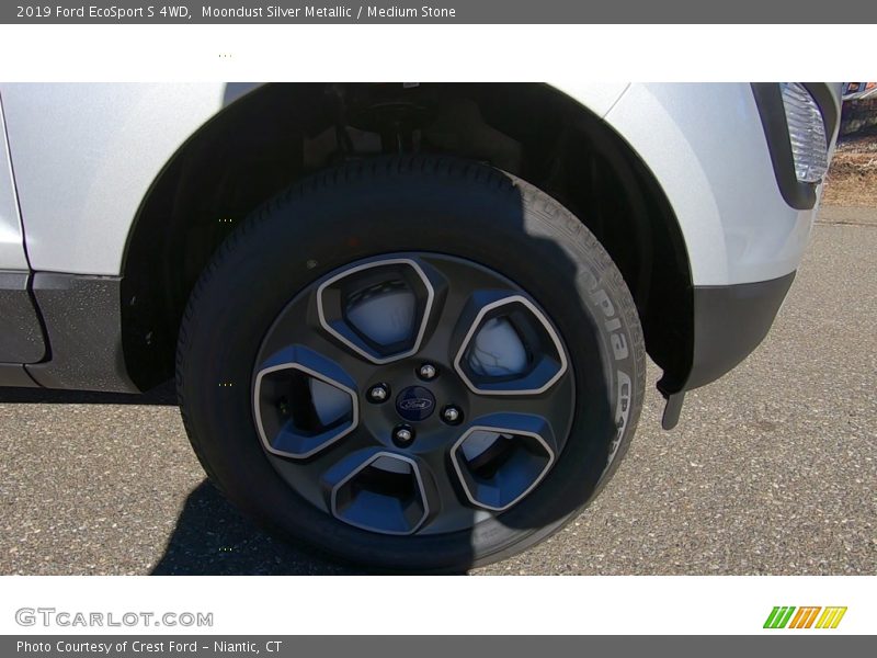 Moondust Silver Metallic / Medium Stone 2019 Ford EcoSport S 4WD