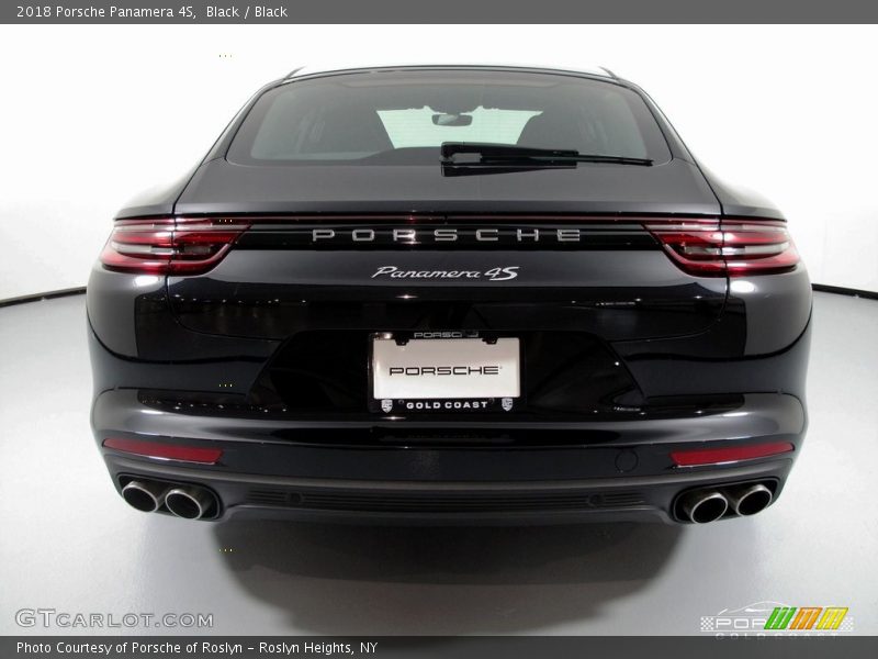 Black / Black 2018 Porsche Panamera 4S