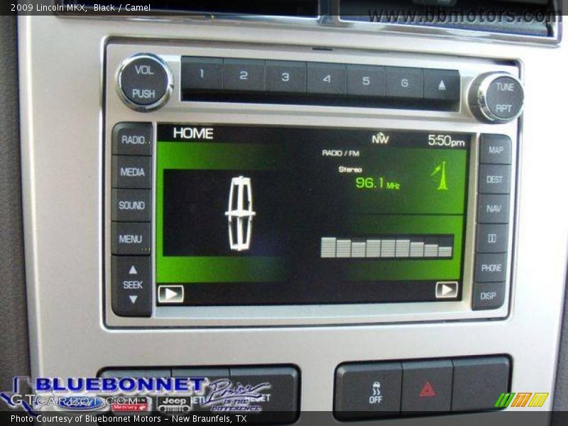 Black / Camel 2009 Lincoln MKX