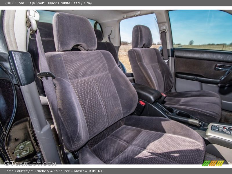 Black Granite Pearl / Gray 2003 Subaru Baja Sport