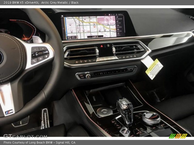 Arctic Grey Metallic / Black 2019 BMW X5 xDrive40i