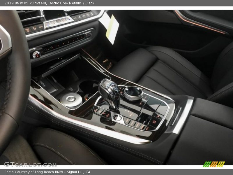 Arctic Grey Metallic / Black 2019 BMW X5 xDrive40i