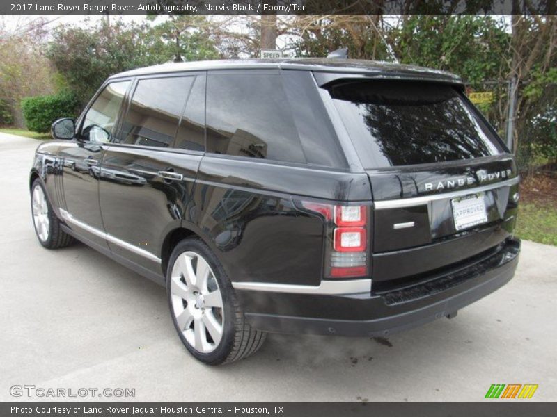 Narvik Black / Ebony/Tan 2017 Land Rover Range Rover Autobiography