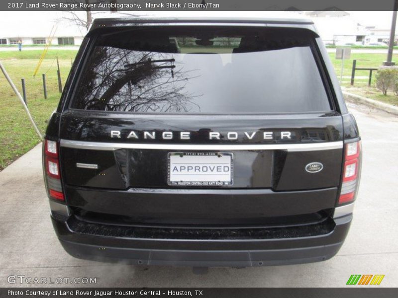 Narvik Black / Ebony/Tan 2017 Land Rover Range Rover Autobiography