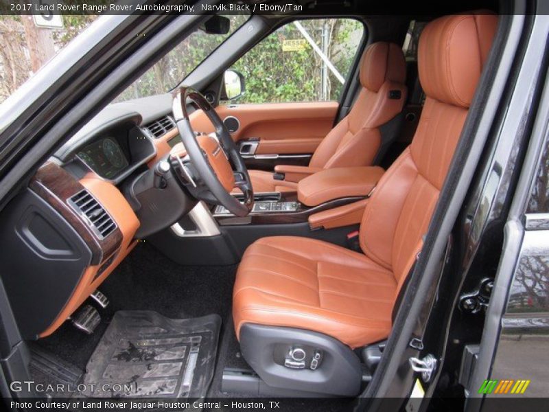 Front Seat of 2017 Range Rover Autobiography