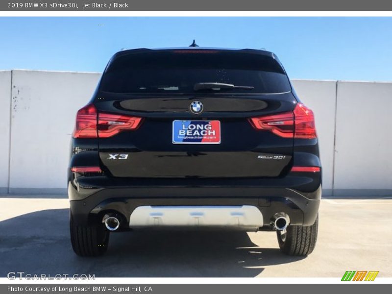 Jet Black / Black 2019 BMW X3 sDrive30i