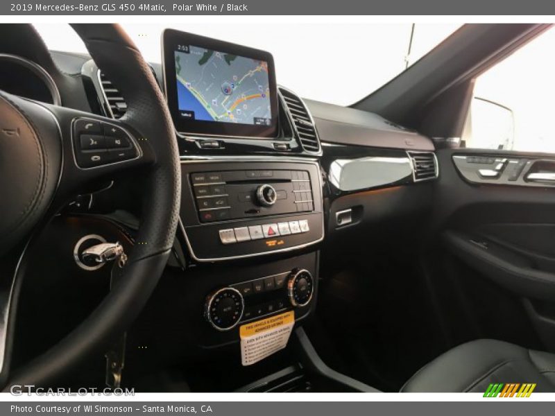 Polar White / Black 2019 Mercedes-Benz GLS 450 4Matic