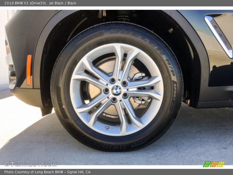 Jet Black / Black 2019 BMW X3 sDrive30i