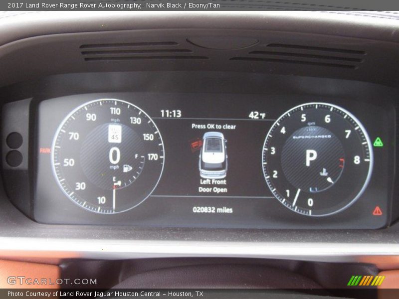  2017 Range Rover Autobiography Autobiography Gauges