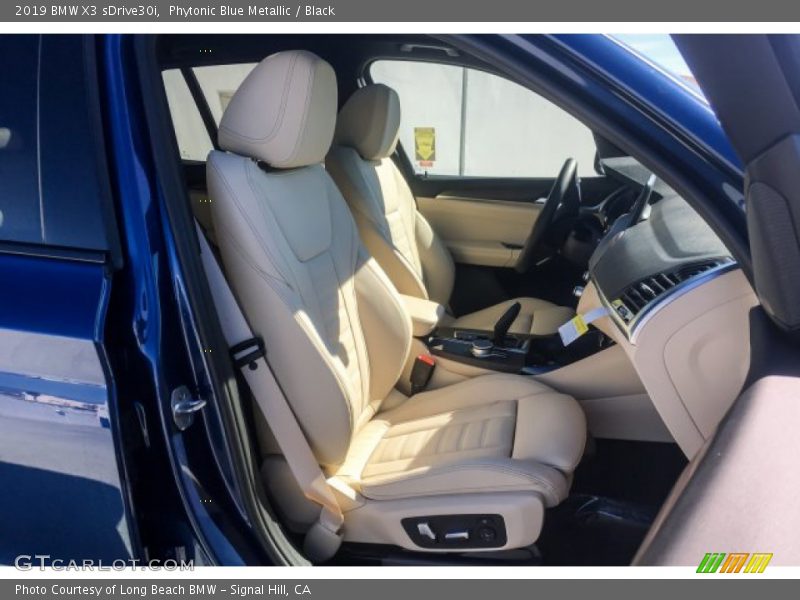 Phytonic Blue Metallic / Black 2019 BMW X3 sDrive30i