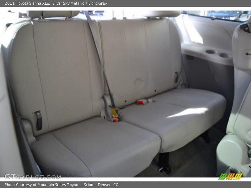 Silver Sky Metallic / Light Gray 2011 Toyota Sienna XLE