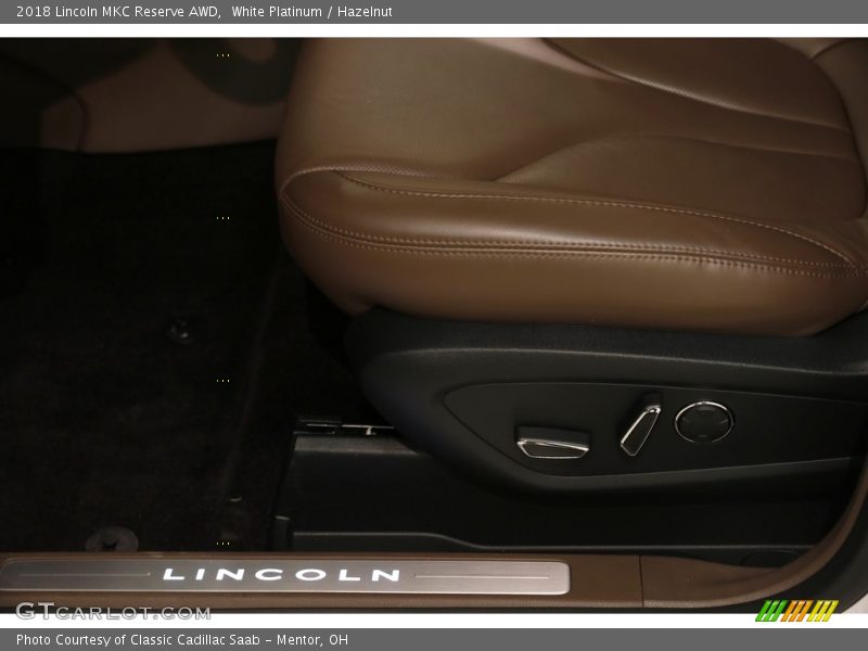 White Platinum / Hazelnut 2018 Lincoln MKC Reserve AWD