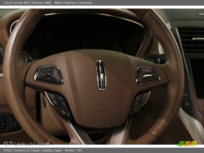 White Platinum / Hazelnut 2018 Lincoln MKC Reserve AWD