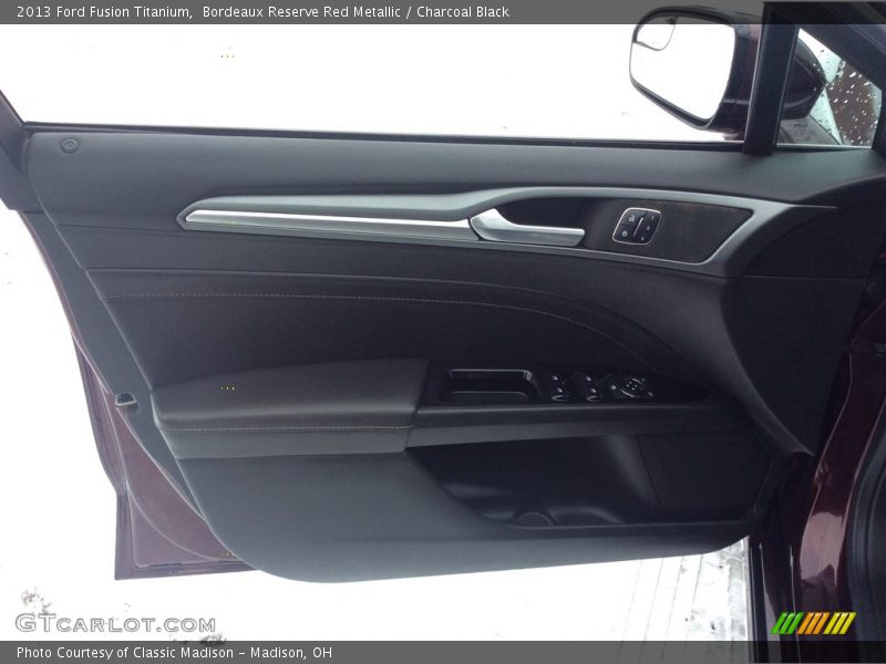 Bordeaux Reserve Red Metallic / Charcoal Black 2013 Ford Fusion Titanium