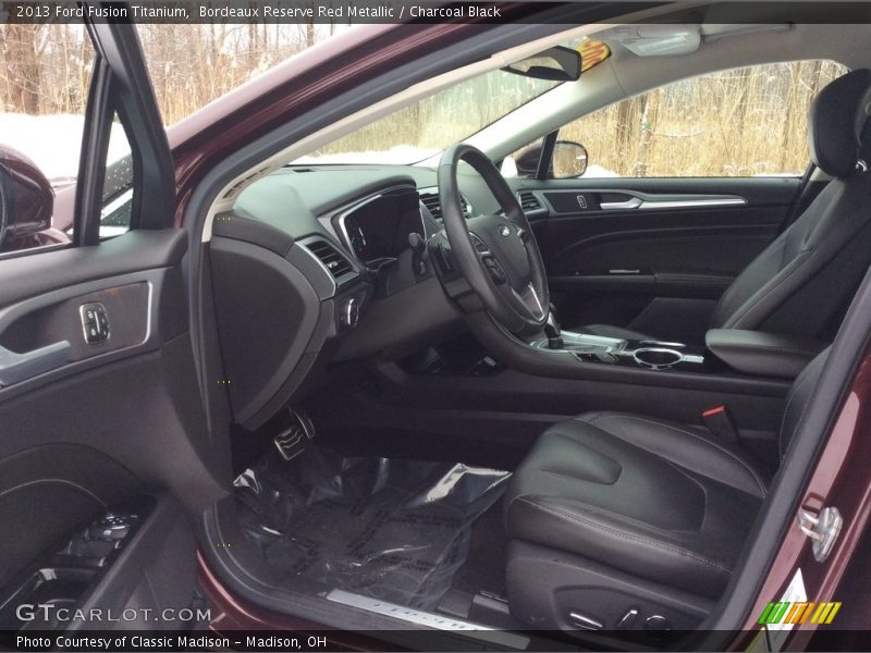 Bordeaux Reserve Red Metallic / Charcoal Black 2013 Ford Fusion Titanium