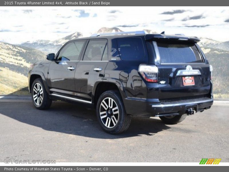 Attitude Black / Sand Beige 2015 Toyota 4Runner Limited 4x4