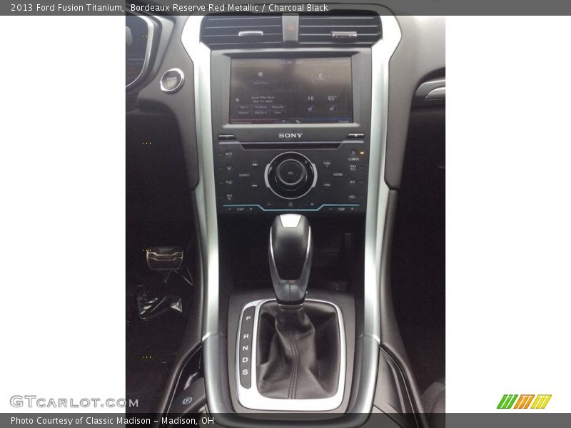 Bordeaux Reserve Red Metallic / Charcoal Black 2013 Ford Fusion Titanium