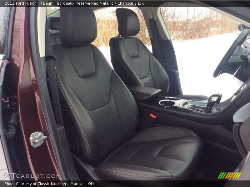 Bordeaux Reserve Red Metallic / Charcoal Black 2013 Ford Fusion Titanium