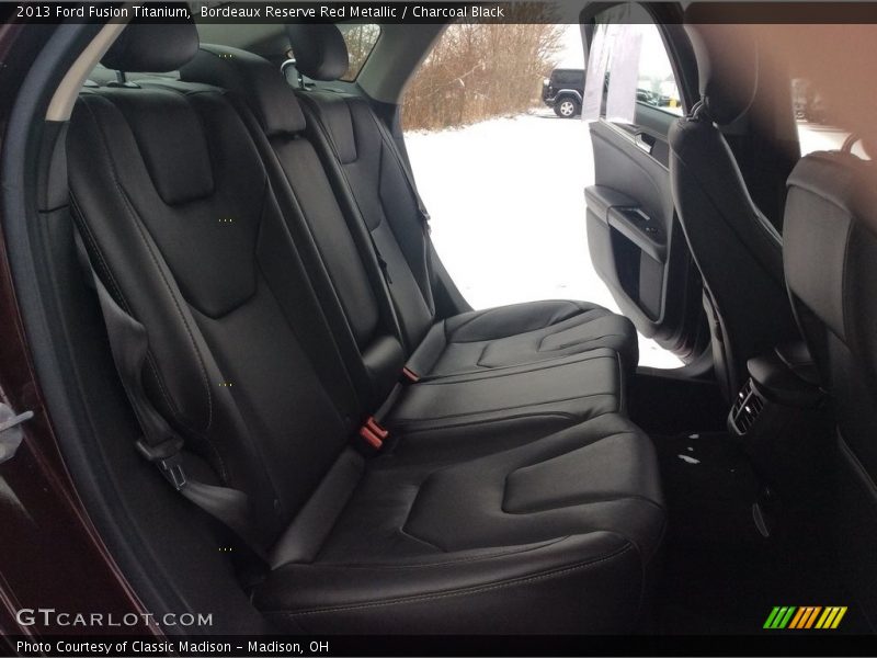 Bordeaux Reserve Red Metallic / Charcoal Black 2013 Ford Fusion Titanium