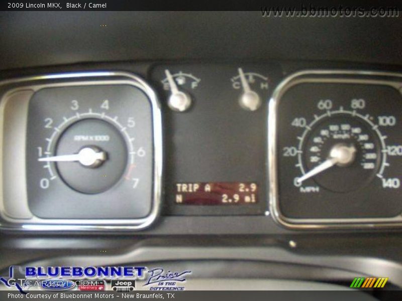 Black / Camel 2009 Lincoln MKX