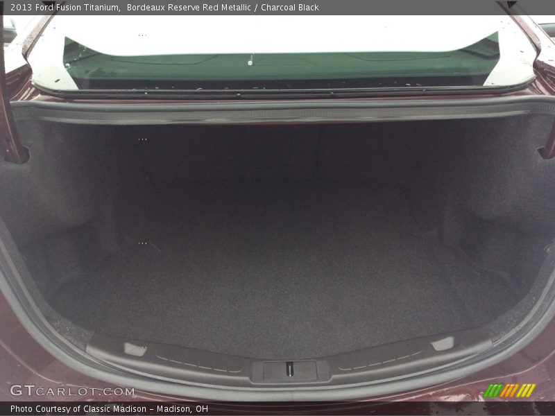 Bordeaux Reserve Red Metallic / Charcoal Black 2013 Ford Fusion Titanium