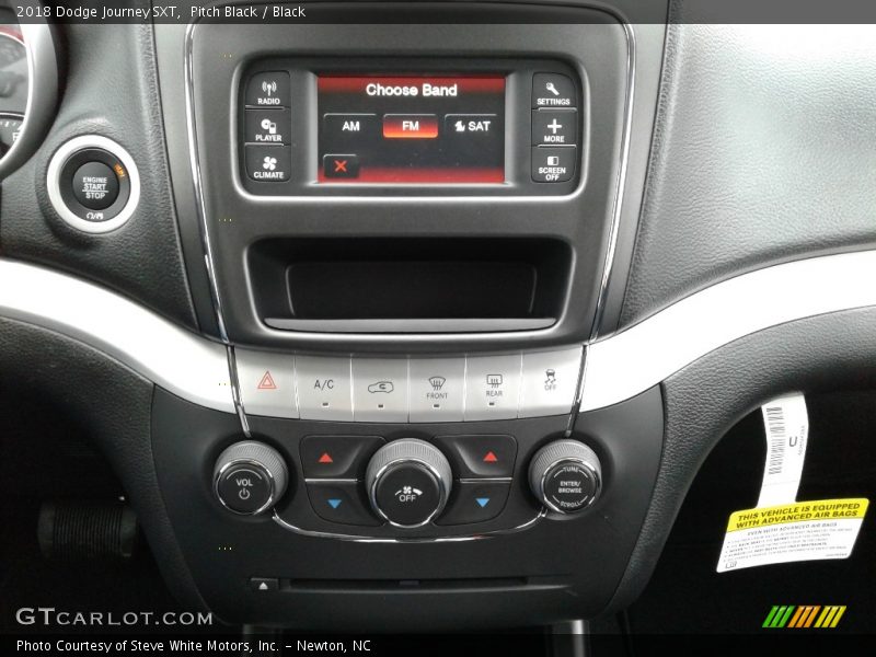 Pitch Black / Black 2018 Dodge Journey SXT